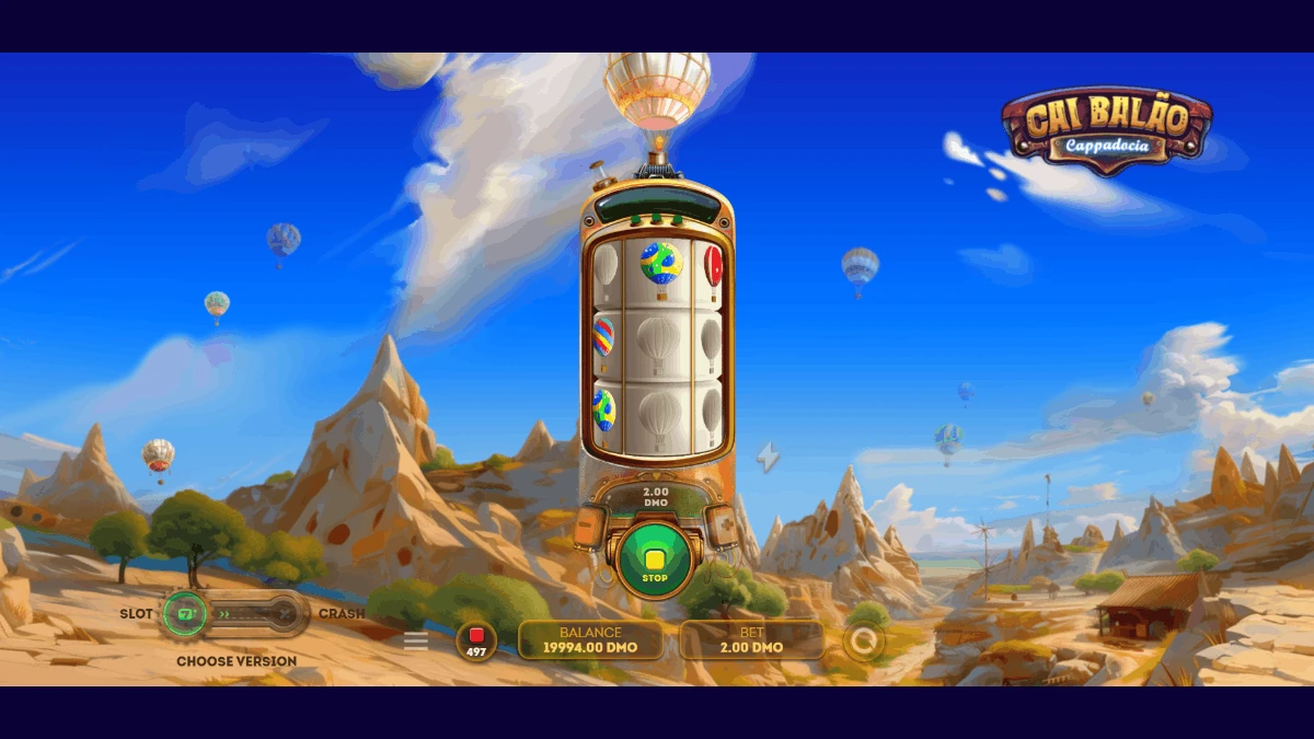 Cappadocia slot game gameplay screenshot by SmartSoft Gaming