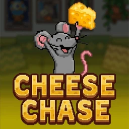 Cheese Chase crash game logo by Mancala Gaming