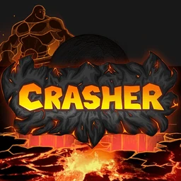 Crasher crash game logo by Galaxsys