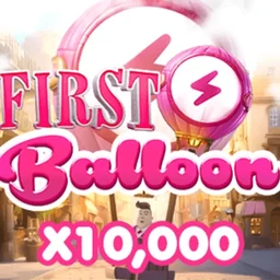 First Balloon crash game logo by PopOK Gaming