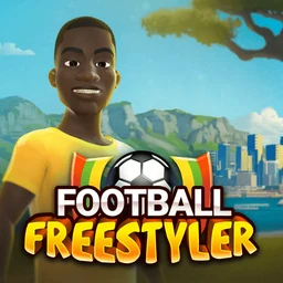 Football Freestyler crash game logo by Gaming Corps
