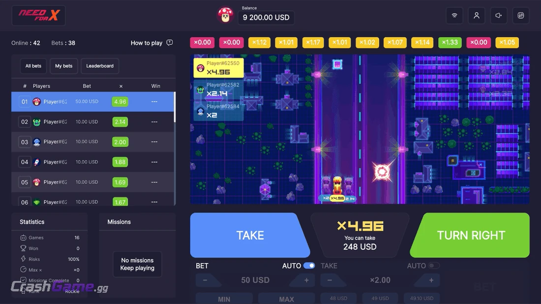 Need for X crash game gameplay screenshot by Onlyplay