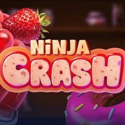 Ninja Crash crash game logo by Galaxsys