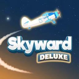 Skyward Deluxe crash game logo by BetGames