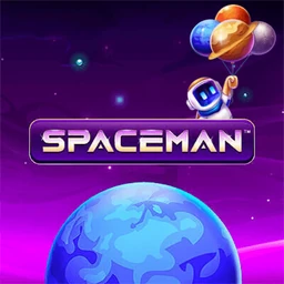 Spaceman crash game logo by Pragmatic Play