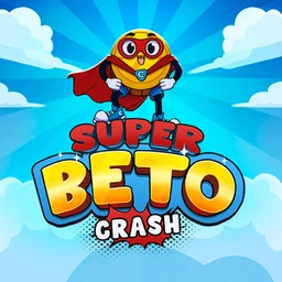 Super Beto Crash crash game logo by Caleta Gaming