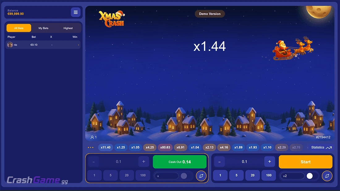 Xmas Crash gameplay screenshot by PopOK Gaming