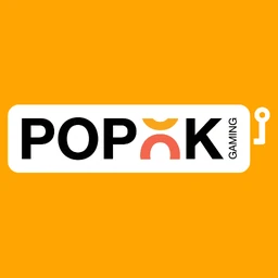 PopOK Gaming crash game provider logo